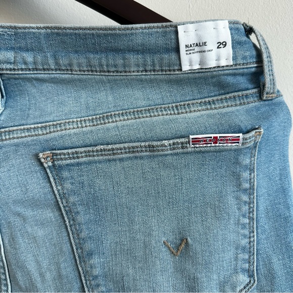 Hudson Jeans Natalie Mid Rise Slim Boyfriend Jeans